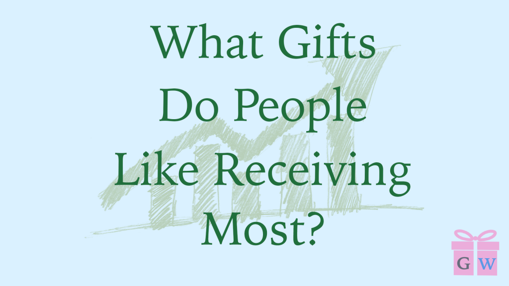 What gifts do people like receiving the most?