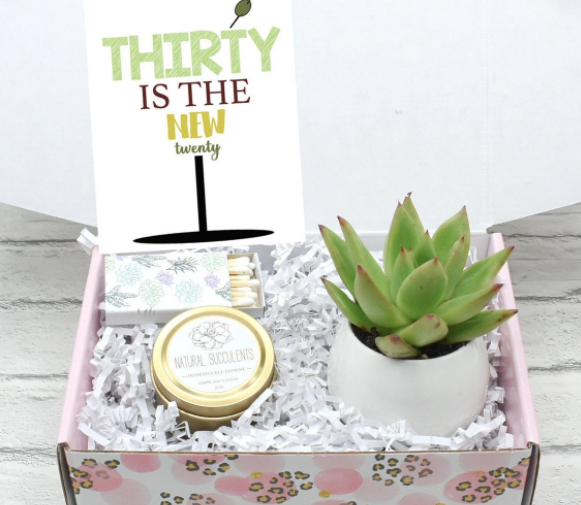 GIFTAGIRL 30th Birthday Gifts For Her Keepsake 30th Birthday Gifts For Women Like Our Cute Pots Are Perfect 30 Year Old Birthday Gift Ideas Or 30th