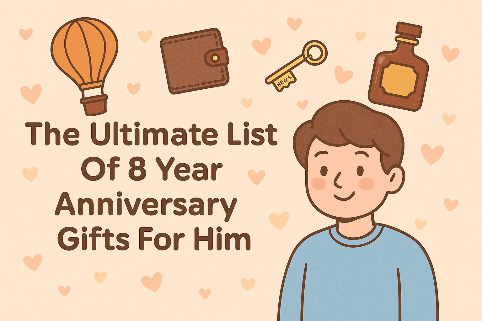 8 Year Anniversary Gifts For Him