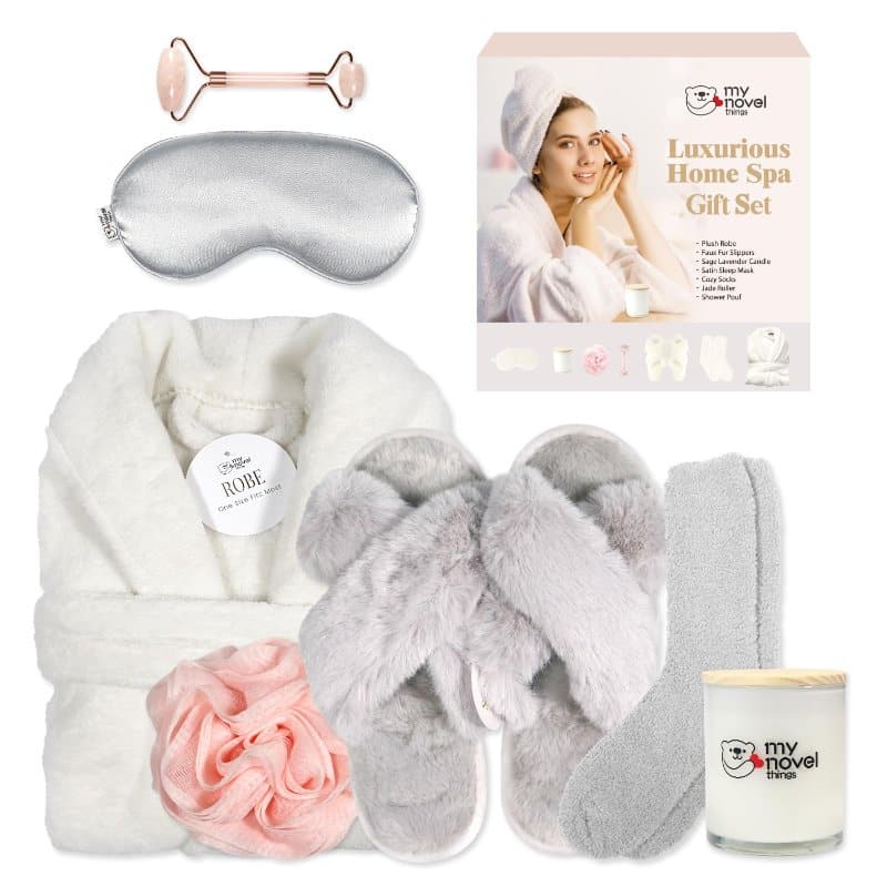 Cozy Robe and Slippers Set