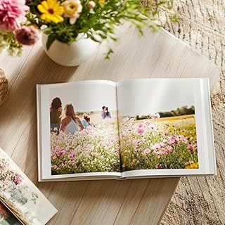 Custom photo book going away gift for someone moving