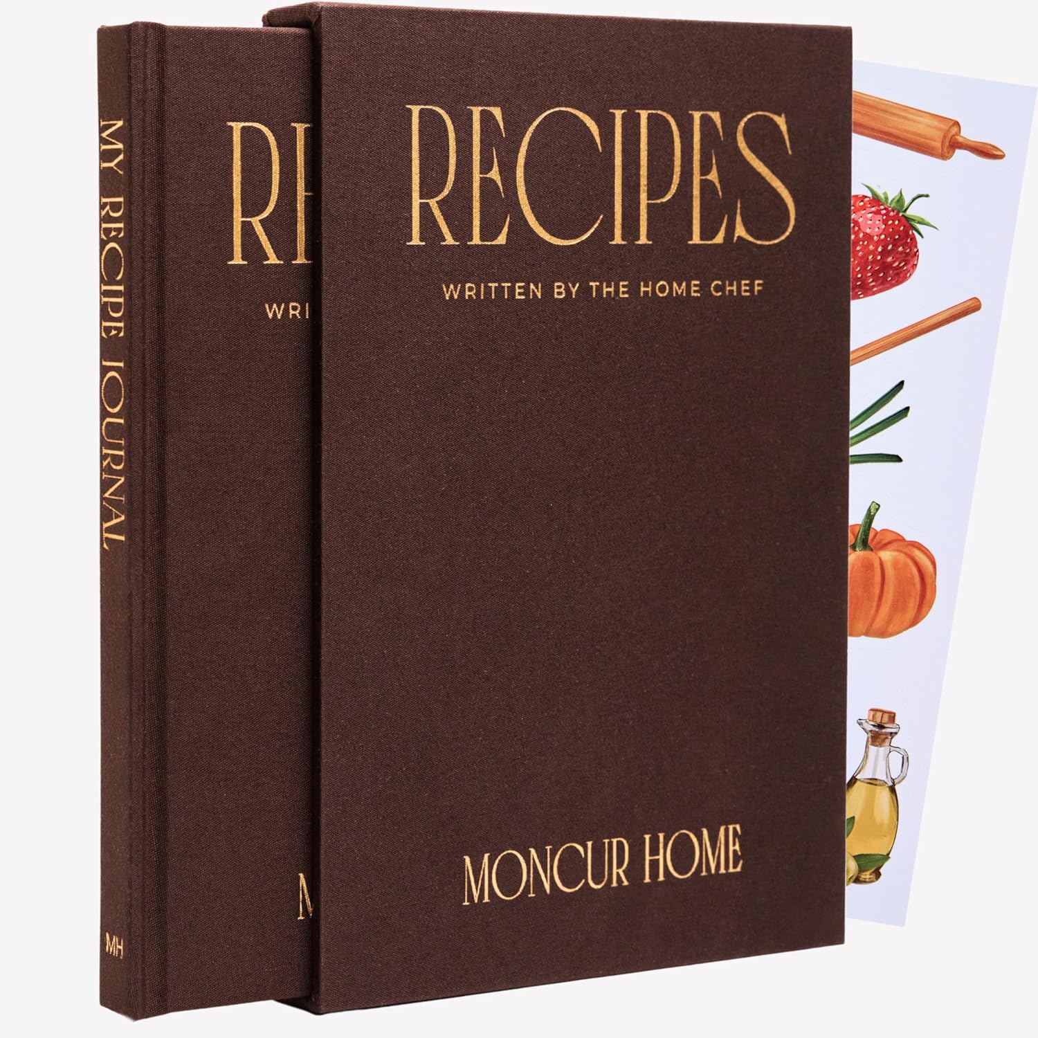 Family recipe book journal going away gift