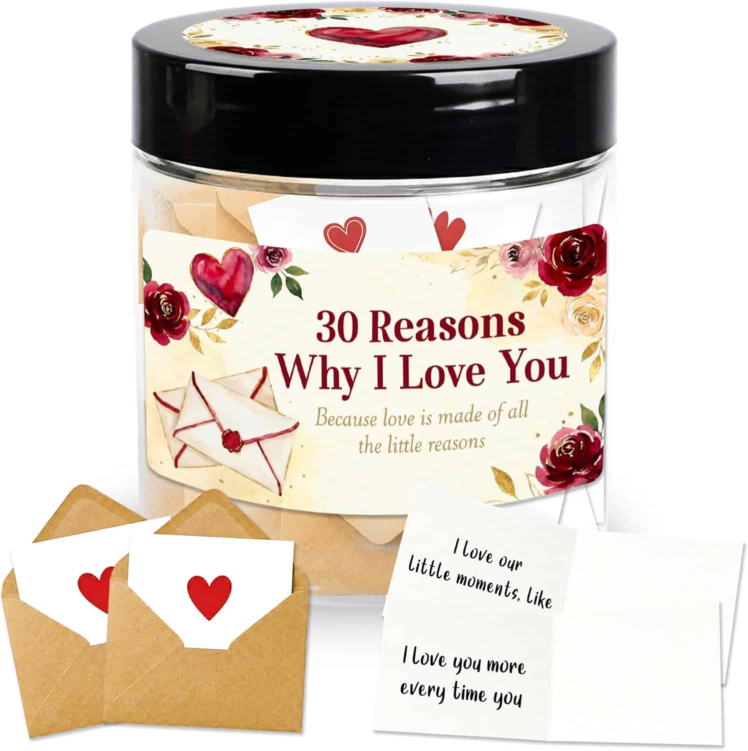 Reasons We Will Miss You jar going away gift